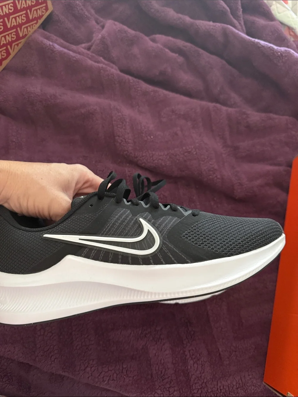 Nike Black and White Women's Running Shoes